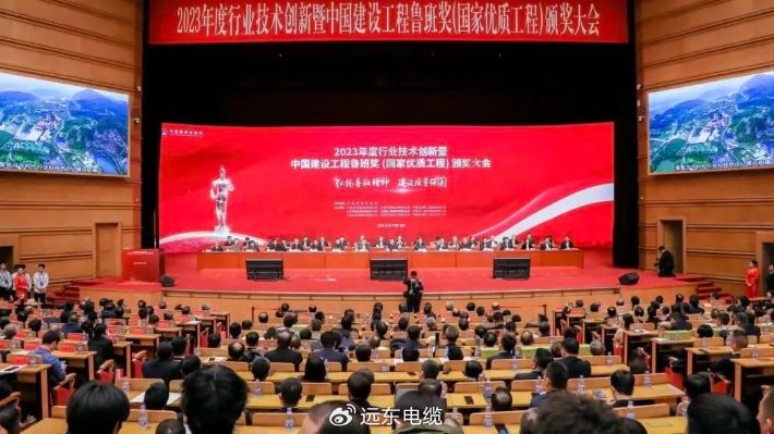 远东参建的调度通信楼项目荣获中国建设工程“鲁班奖”